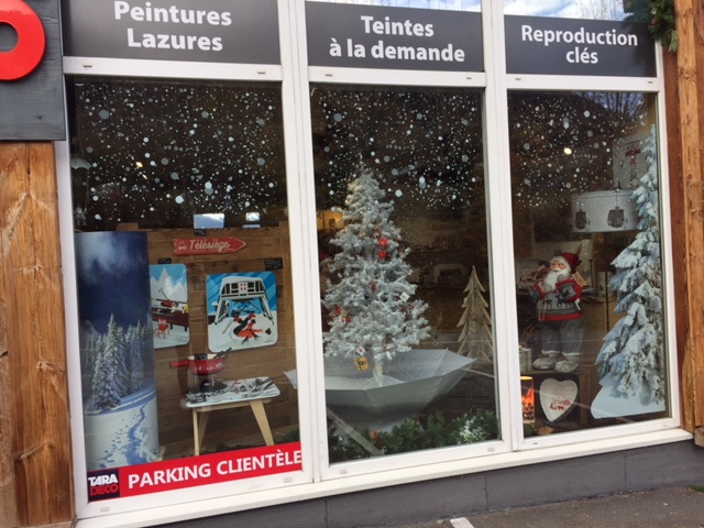 Vitrine de Noël Tara Déco